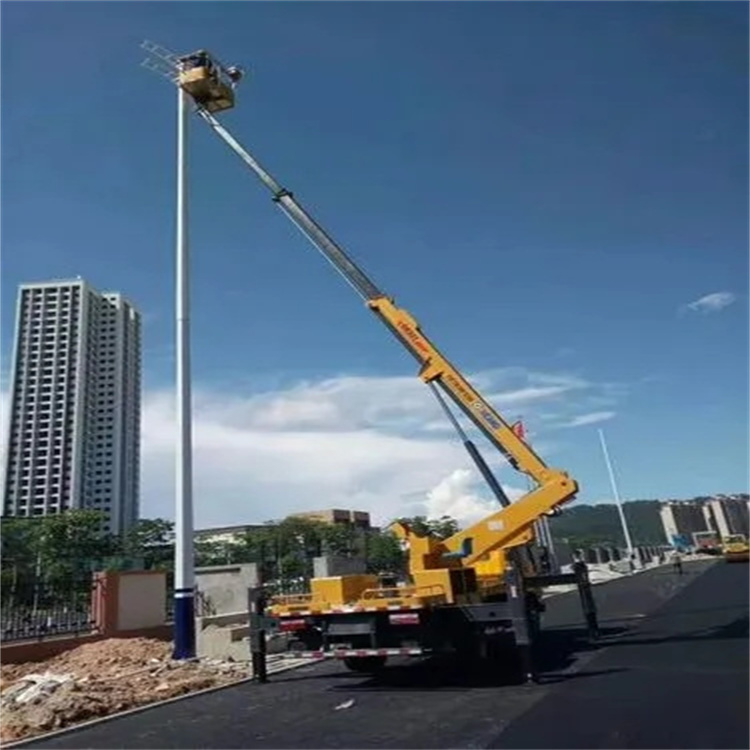 椰林镇维修路灯的曲臂升降车出租